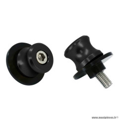 Diabolo Avoc pour moto yamaha 700 mt-07 m8 alu anodisé noir (x2)