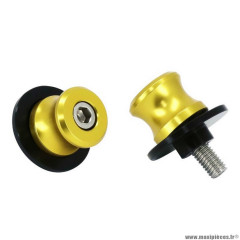 Diabolo Avoc pour moto yamaha 700 mt-07 m8 alu anodisé or (x2)