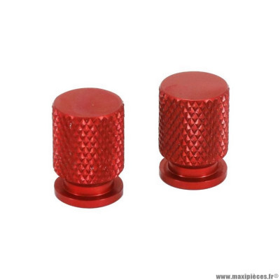 Bouchon de valve Avoc pour maxi-scooter Honda 750 x-adv alu rouge (x2)