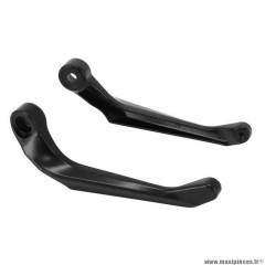 Protège levier frein-embrayage Avoc pour moto Kawasaki 900 z900, 650 z650 alu anodisé noir (x2)