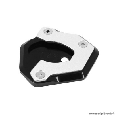 Extension-agrandisseur béquille Avoc pour moto Kawasaki 900 z900, 650 z650 alu cnc noir-argent