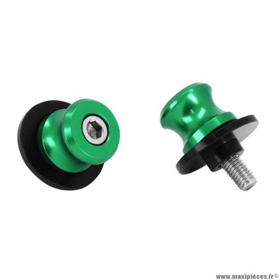 Diabolo Avoc pour moto Kawasaki 900 z900 m8 alu anodisé vert (x2)