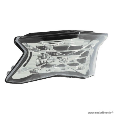 Feu arrière Avoc pour moto Kawasaki 900 z900, 650 z650 transparent a leds avec clignotant intégré