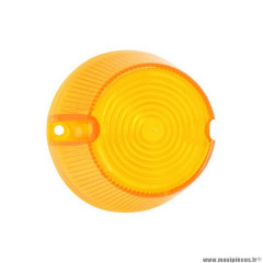 Cabochon clignotant cyclo orange pour mbk 51