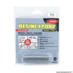 Epoxy résine-colle blister marque Pressol 50g acier 145x30