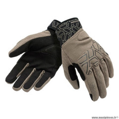 Gants printemps-été marque Tucano Urbano homme miky sable-noir graphic t12 (xxl) (homologue en 13594:2015-ce) (compatible écran tactile)