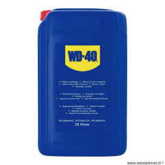 Lubrifiant multifonction marque WD-40 classique (bidon 25 l)