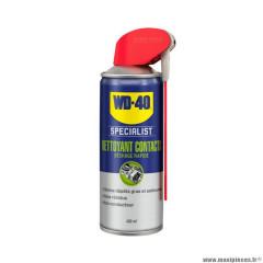 Nettoyant contacts marque WD-40 specialist séchage rapide (400ml)