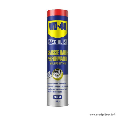 Graisse marque WD-40 haute performance specialist multifonction (cartouche 400 g)