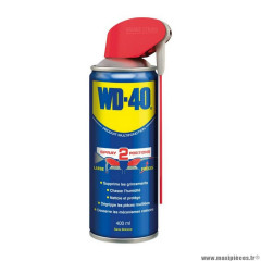 Lubrifiant multifonction marque WD-40 double position (400ml)