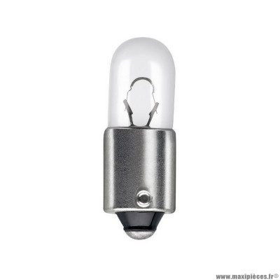 Ampoule standard marque Osram 12v 2w culot ba9s témoin blanc (feu de position) (x10)