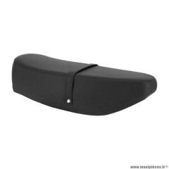 Selle biplace avec support pour Peugeot 103-mbk 40, 50, 51, 88 noir (avec sangle)