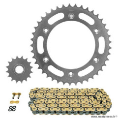 Kit chaine Afam pour ktm 890 duke r 2020-2021 520 16x41 (diamètre couronne 125-150-8.5) (démultiplication origine)