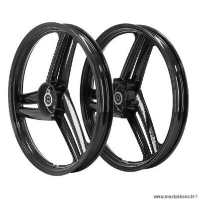 Jante cyclo 17'' type grimeca pour Peugeot 103 sp, mvl noir (x2)