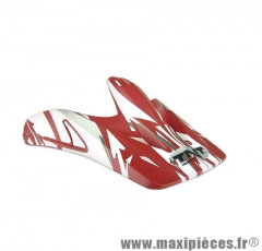 Visière Blanche/Rouge pour Casque Viper 2 SC05