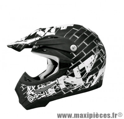 Casque Moto Cross marque TNT Helmets Street SC05 taille M (57-58cm)