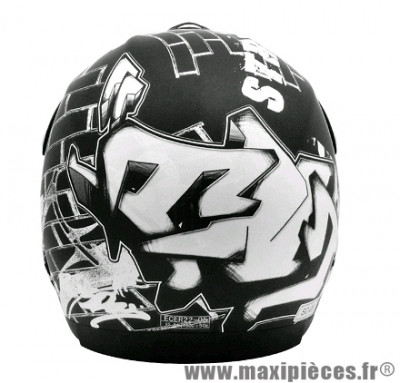 Casque Moto Cross taille XL marque TNT Helmets Street SC05 (61-62cm)