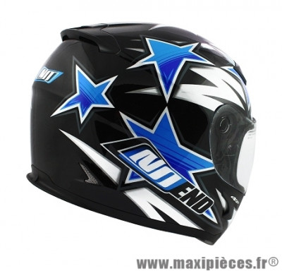 Casque Intégral taille S marque NoEnd Star By OCD Blue SA36 double visière (55-56cm)
