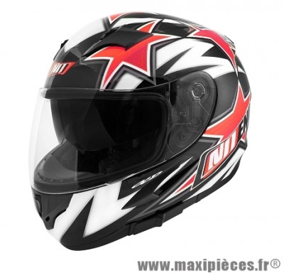 Casque Intégral marque NoEnd Star By OCD Red SA36 double visière taille M (57-58cm)
