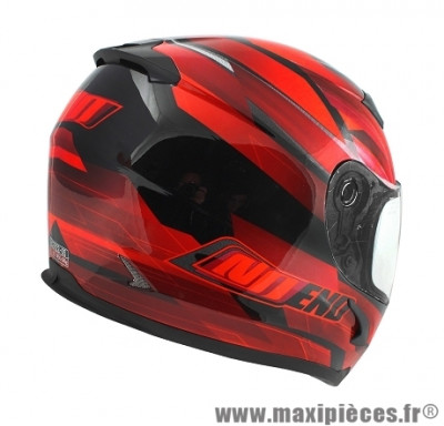 Casque Intégral taille S marque NoEnd Race By OCD Red SA36 double visière (55-56cm)
