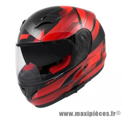 Casque Intégral taille XL marque NoEnd Race By OCD Red SA36 double visière (61-62cm)