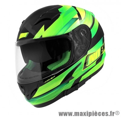 Casque Intégral marque NoEnd Race By OCD Green SA36 double visière taille XS (53-54cm)