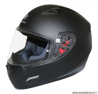 Casque Intégral marque MT Mugello Noir Mat taille L (59-60cm) * Prix spécial !