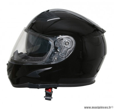 Casque Intégral taille S marque ADX XR3 Uni Noir Brillant (55-56cm) (double écrans)