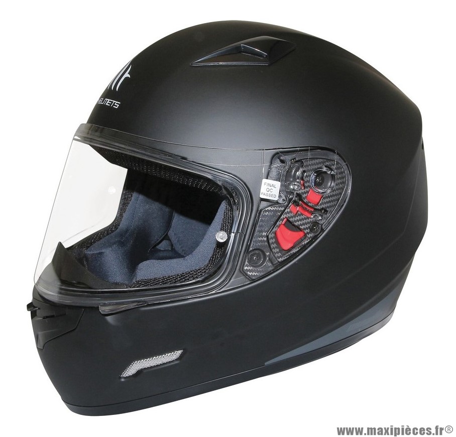 Casque Intégral marque MT Mugello Noir Mat taille L (59-60cm) * Prix spécial !