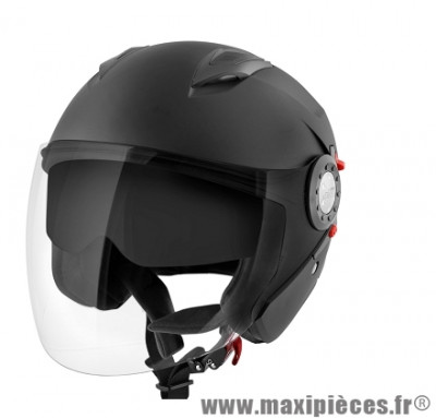 Casque Jet/Bol taille S marque TNT NEO Dark Mat double écran SB-30 (55-56cm)