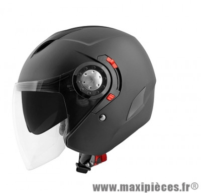 Casque Jet/Bol marque TNT NEO Dark Mat double écran SB-30 taille L (59-60cm)