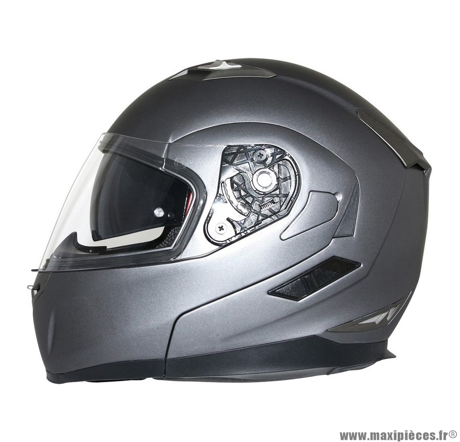 Casque modulable MT Helmets en S (5556cm) couleur Gris Maxi Pièces 50