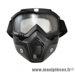 Masque Casque Jet/Bol marque Trendy 17 T-101 Dark Knight Noir Mat