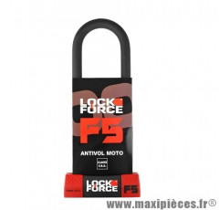 Antivol U marque Lock Force f5 85 x 310 (homologué sra) * Destockage !
