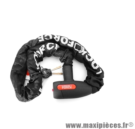 Antivol à chaine marque Lock Force anaconda 150 (maillon diamètre 10)