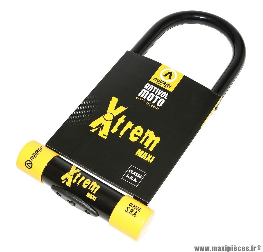 Antivol U marque Auvray xtrem maxi 110x310mm (classe sra)
