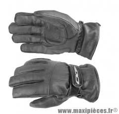 Gants Hiver Scoot marque Aido A200 cuir Noir taille XS (Étanche eau et froid)