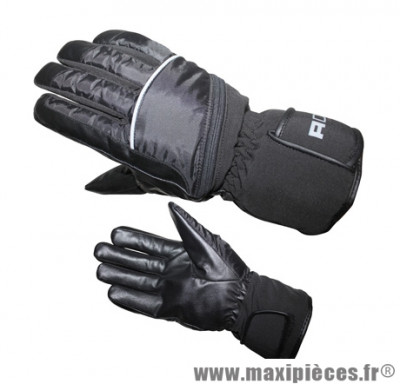 Gants Hiver marque ADX Freeway taille XS / T7 (Polyester avec PVC + polyester softshell + cuir + hipora + thinsulate)