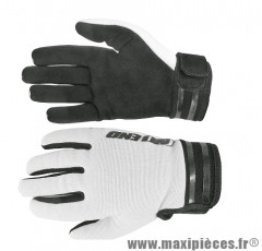 Gants Cross marque Noend Mxcolor Blanc/Noir taille XS