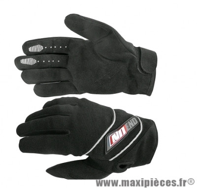 Gants Cross taille S marque Noend Sober-X Noir/Rouge