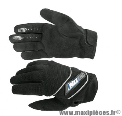 Gants Cross marque Noend Sober-X Noir/Bleu taille XS