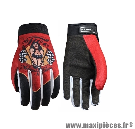 Five Gloves - Gants scooter XL - Noir - Maxi Pièces 50