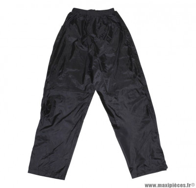 Pantalon de pluie marque ADX Luxe Noir taille S (Soufflet Au Pied avec Velcro et Elastique D'Ajustement)