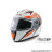 Casque Intégral Stage 6 Racing MKII taille L couleur blanc / orange
