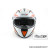 Casque Intégral Stage 6 Racing MKII taille L couleur blanc / orange