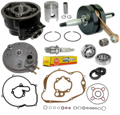 Pack moteur type origine am6 rs rx mx tzr dtr dtx xp6 xps x-limit power beta rr sm mrx rs2 smx spike hrd ... (haut moteur, vilo, roulement, joint...) * Prix spécial !