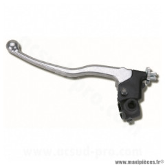 Levier complet gauche Domino pour Mecaboite DERBI SENDA DRD PRO 50cc, GPR NUDE 50cc