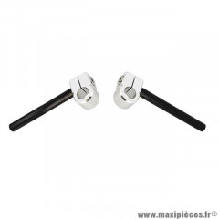 Guidon cyclo Doppler Open alu CNC noir diam 30mm type bracelet