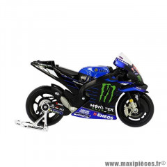 Moto miniature 1/18E Yamaha YZR-M1 Factory Racing (2022) Quartararo 20 - 2021