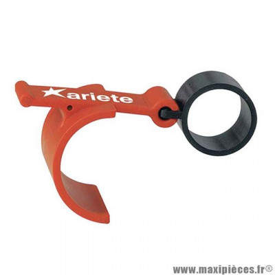 Bloque levier frein Ariete noir rouge
